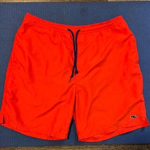Vineyard Vines, Orange Swim Trunks